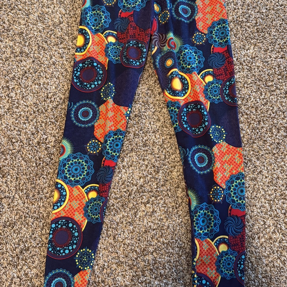 Colorful Patterned lularoe OS Leggings
